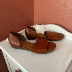 a.n.a Brown Flats with Perforated Design